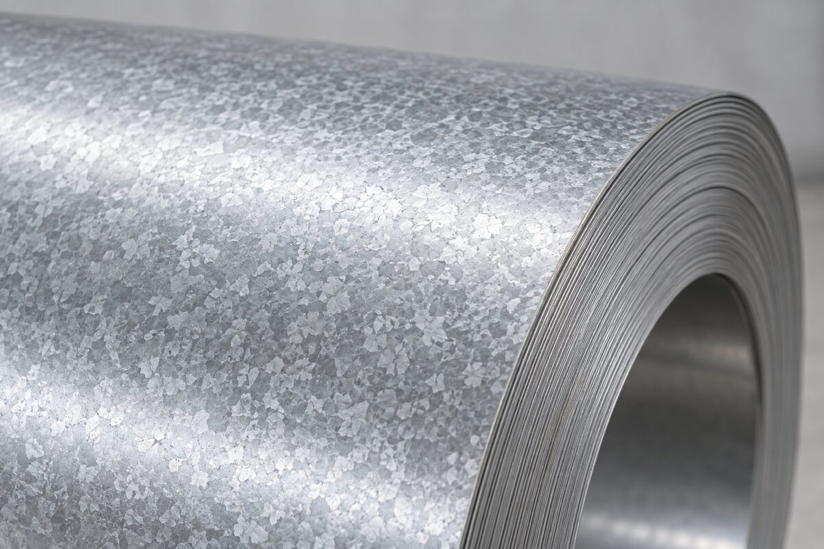 surface detail of aluzinc coils